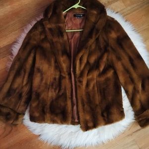 Faux Fur Forever21 Coat